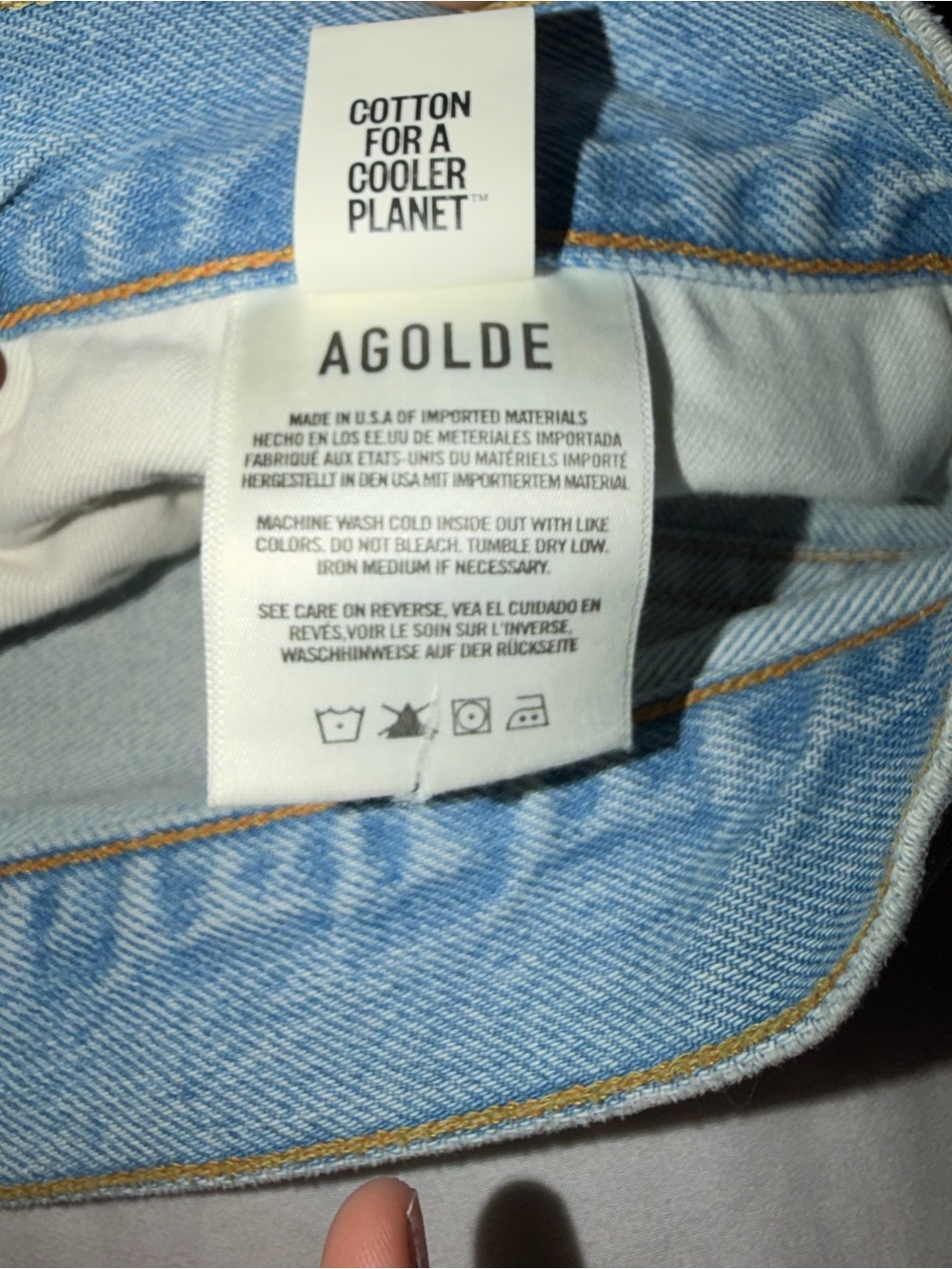 AGOLDE - Hilla Skirt in Practice, Size 30 - Picture 8 of 11